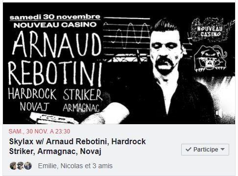 arnaud rebotini rock tour